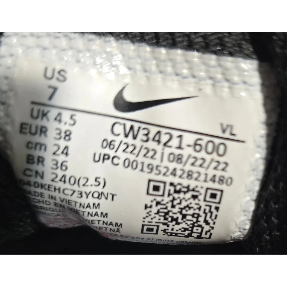 Nike Zoom Winflo 8 Mens Running Shoes Burgundy White CW3421 600 Sz 7, womens 8.5